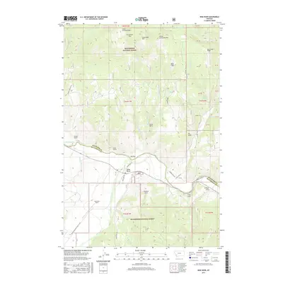 2017 Map of Wise River, 2017 Print