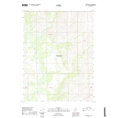 2017 Map of Wiseman B-2 SE, 2017 Print