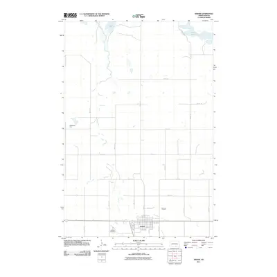 2011 Map of Wishek, 2011 Print