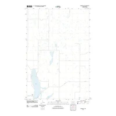 2011 Map of Wishek NE, 2011 Print