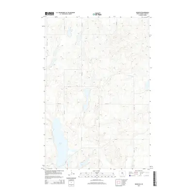 2014 Map of Wishek NE, 2014 Print