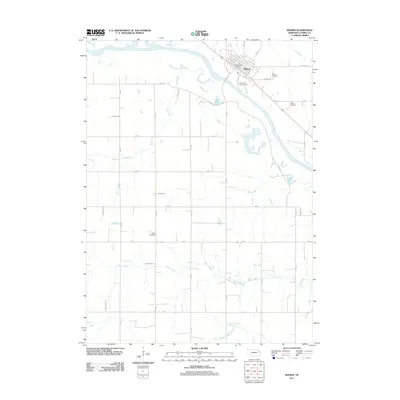 2011 Map of Wisner, 2011 Print