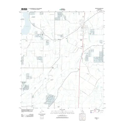 2012 Map of Wisner, 2012 Print