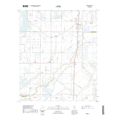 2018 Map of Wisner, 2018 Print