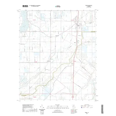 2020 Map of Wisner, 2020 Print