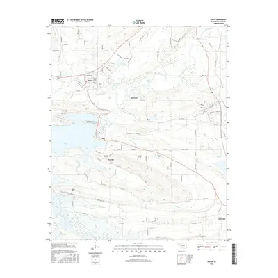 2016 Map of Wister, 2016 Print