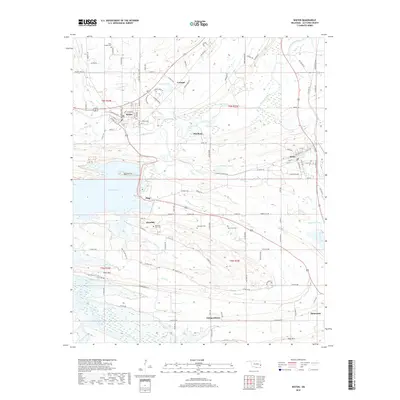2018 Map of Wister, 2018 Print