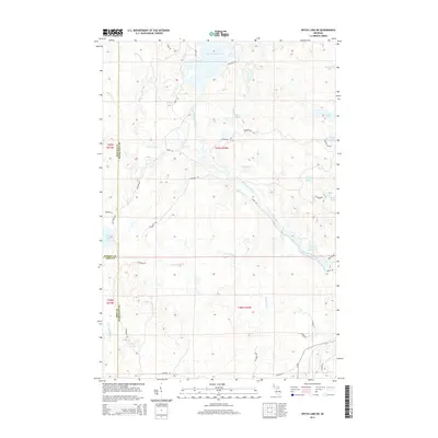 2014 Map of Witch Lake NE, 2014 Print