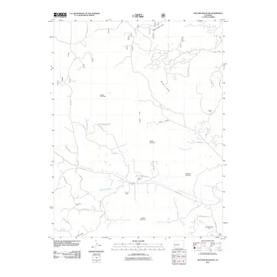 2011 Map of Witcher Mountain, 2011 Print