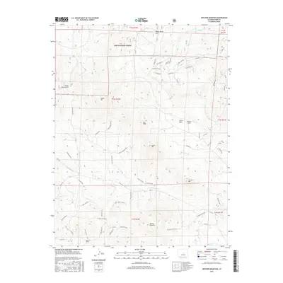 2016 Map of Witcher Mountain, 2016 Print