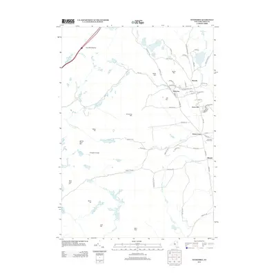 2013 Map of Witherbee, 2013 Print