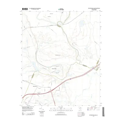 2014 Map of Witherspoon Island, 2014 Print