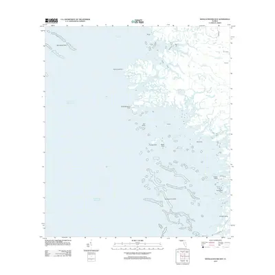 2012 Map of Withlacoochee Bay, 2012 Print