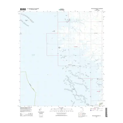 2015 Map of Withlacoochee Bay, 2015 Print