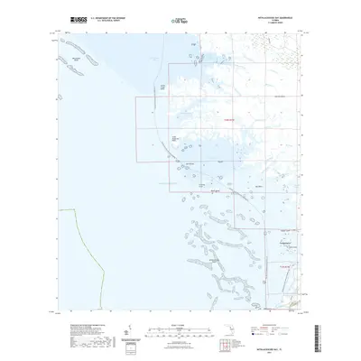 2021 Map of Withlacoochee Bay, 2021 Print