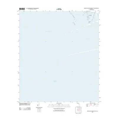 2012 Map of Withlacoochee Bay OE S, 2012 Print