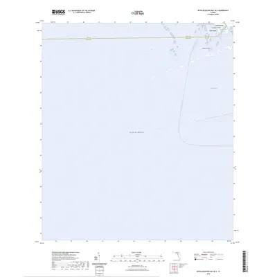2024 Map of Withlacoochee Bay OE S, 2024 Print
