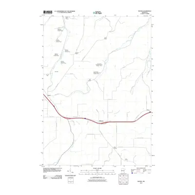 2010 Map of Witoka, 2010 Print