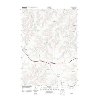 2013 Map of Witoka, 2013 Print