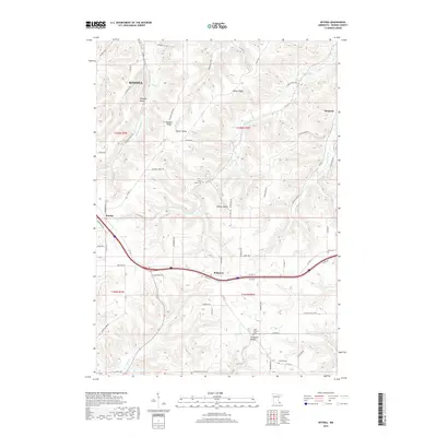 2019 Map of Witoka, 2019 Print