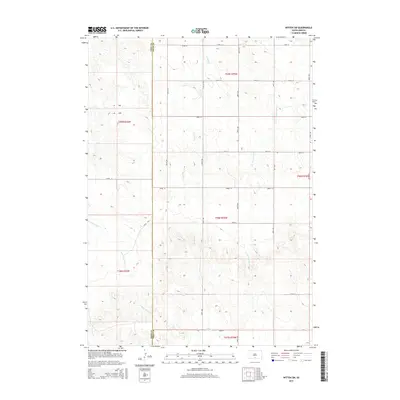 2015 Map of Witten SW, 2015 Print