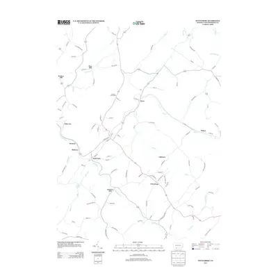 2013 Map of Wittenberg, 2013 Print