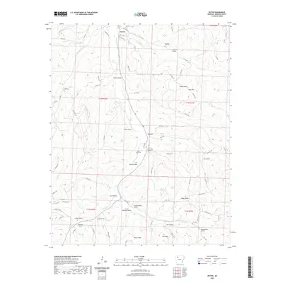 2020 Map of Witter, 2020 Print