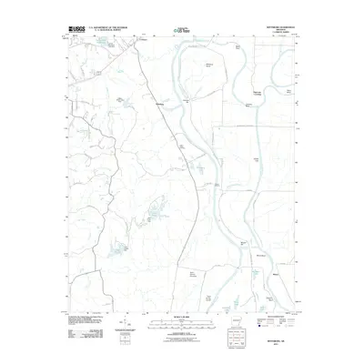 2011 Map of Wittsburg, 2011 Print