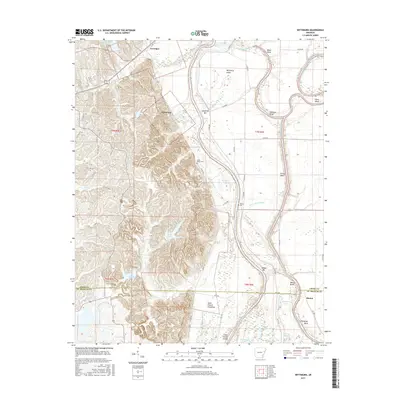 2017 Map of Wittsburg, 2017 Print