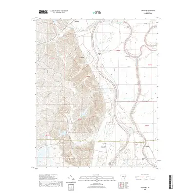 2020 Map of Wittsburg, 2020 Print
