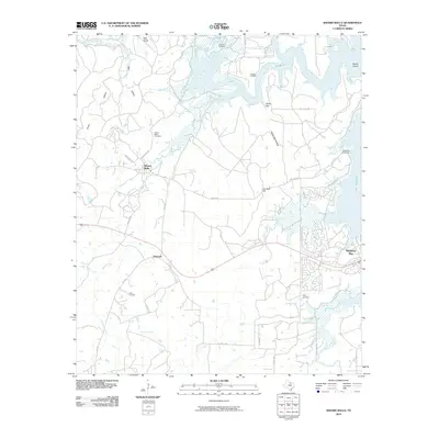 2010 Map of Wizard Wells, 2010 Print