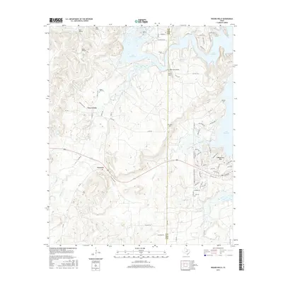 2016 Map of Wizard Wells, 2016 Print
