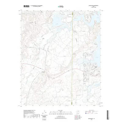 2019 Map of Wizard Wells, 2019 Print