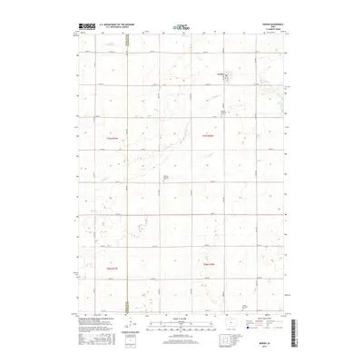 2015 Map of Woden, 2015 Print