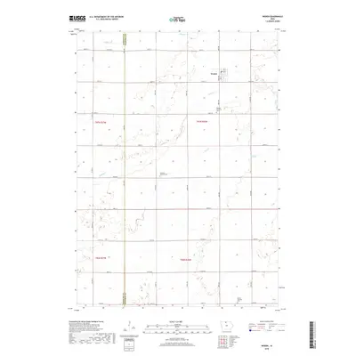 2018 Map of Woden, 2018 Print