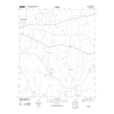 2010 Map of Woden, 2010 Print