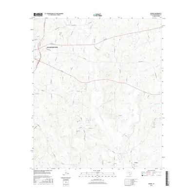 2016 Map of Woden, 2016 Print