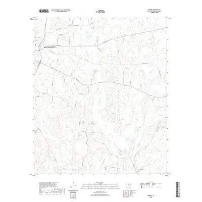2019 Map of Woden, 2019 Print