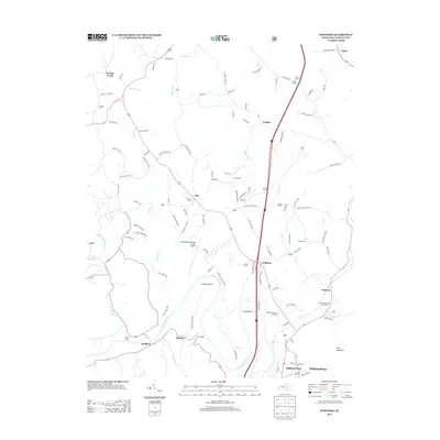 2013 Map of Wofford, 2013 Print