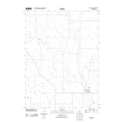2011 Map of Wolbach, 2011 Print