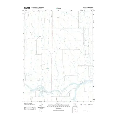 2011 Map of Wolbach SW, 2011 Print