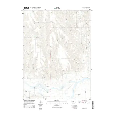 2014 Map of Wolbach SW, 2014 Print