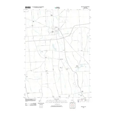 2010 Map of Wolcott, 2010 Print