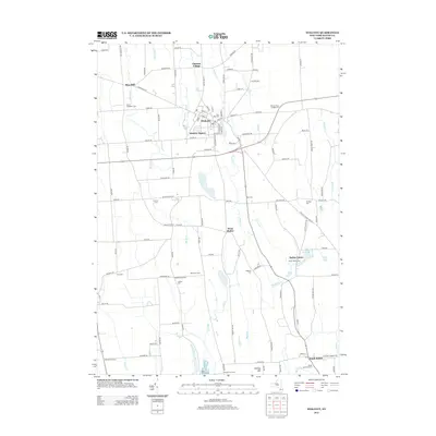 2013 Map of Wolcott, 2013 Print
