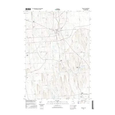 2016 Map of Wolcott, 2016 Print