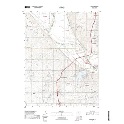 2018 Map of Wolcott, 2018 Print