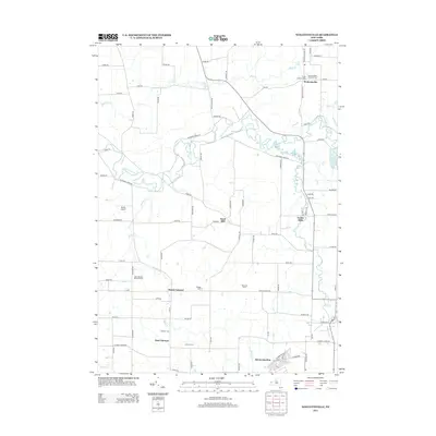 2013 Map of Wolcottsville, 2013 Print