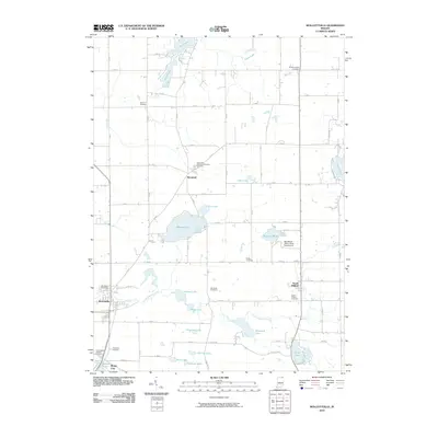 2010 Map of Wolcottville, 2010 Print