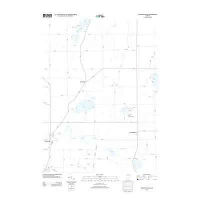 2013 Map of Wolcottville, 2013 Print