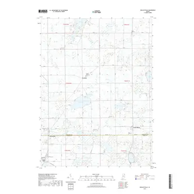 2019 Map of Wolcottville, 2019 Print